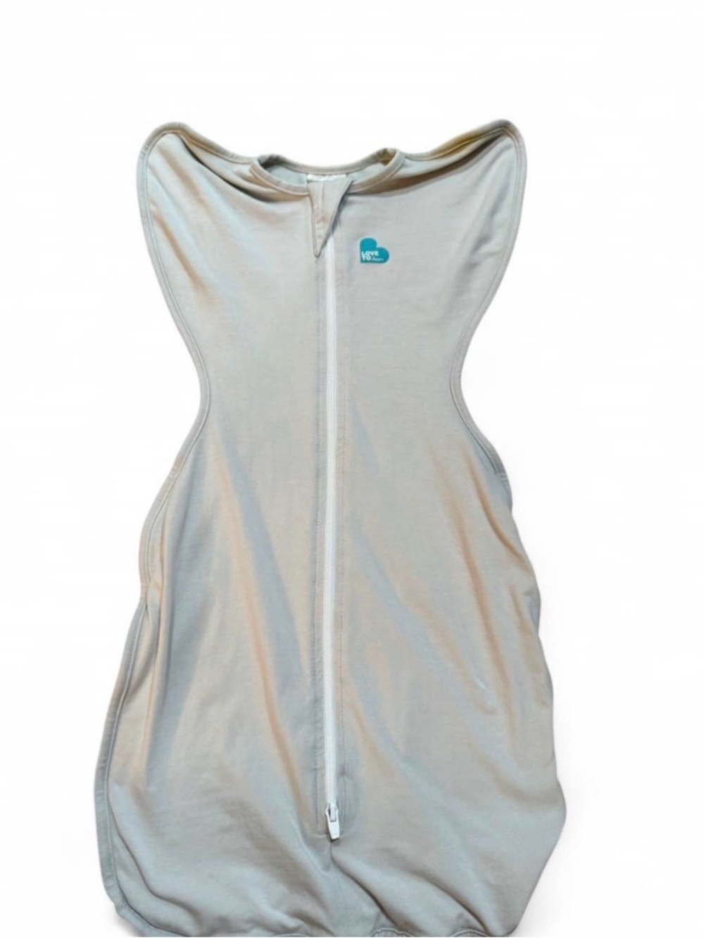 Love to dream Neutral Beige Swaddle One-Piece with Front Zip